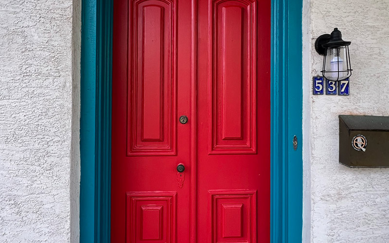 Residential Door Painting Services