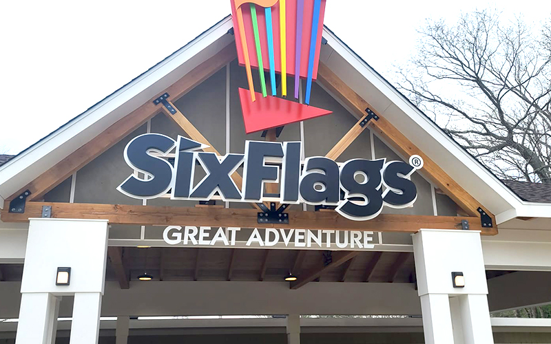 Six Flags Employee Outing