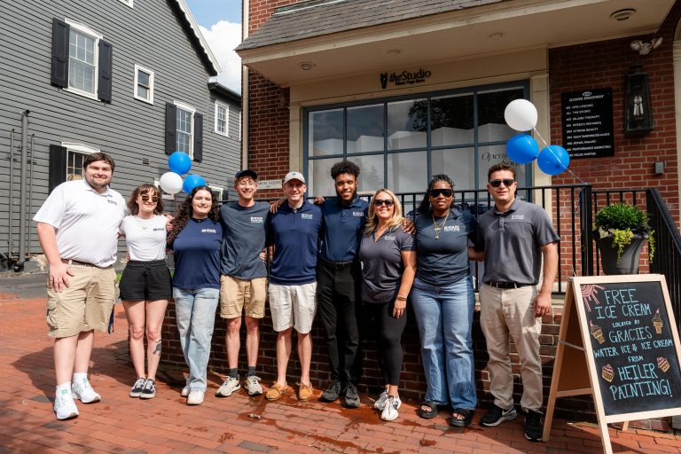 Haddonfield &mdash; Heiler Painting Organized a community Ice Cream Social