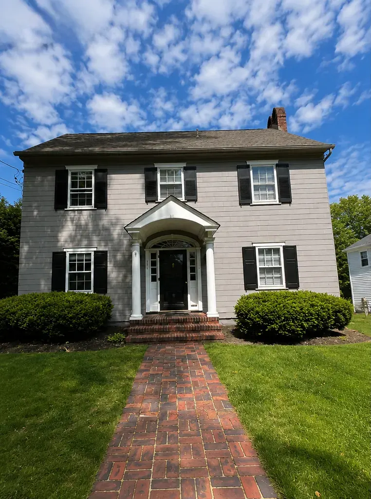 Before: Haddonfield Green Paint